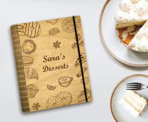 Ξύλινο Βιβλίο Συνταγών R16