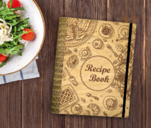 Ξύλινο Βιβλίο Συνταγών R7