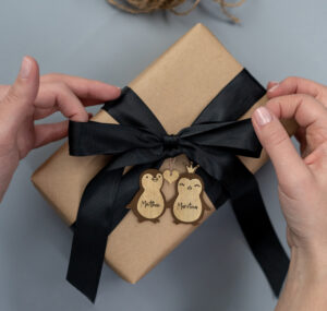 Ξύλινo Στολίδι - Πιγκουίνοι - Image 4