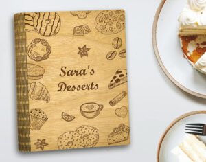 Ξύλινο Βιβλίο Συνταγών R16 - Image 2