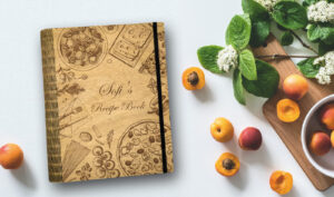 Ξύλινο Βιβλίο Συνταγών R12 - Image 2