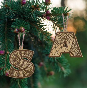 Ξύλινο Στολίδι - Letters