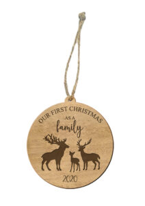 Ξύλινο Στολίδι - Τάρανδος - Image 2