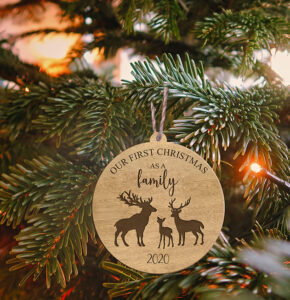 Ξύλινο Στολίδι - Τάρανδος