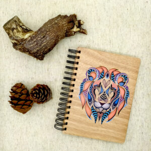 Σημειωματάριο Mandala Lion