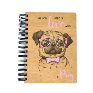 Σημειωματάριο Pug - Image 3