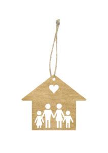 Ξύλινo Στολίδι - Σπίτι - Image 2