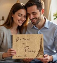 Ξύλινο Άλμπουμ Φωτογραφιών "Paris"