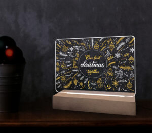 Φωτιστικό Led "Our fisrt christmas together"