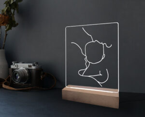 Φωτιστικό Led - Family-faces (One line) - Image 2