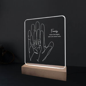 Φωτιστικό Led - Family-Hands (One line)