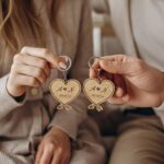 Μπρελόκ - Μονογράμματα (Heart)