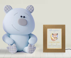 Επιτραπέζια κορνίζα Led - Γέννησης(Αλεπουδάκι) - Image 2