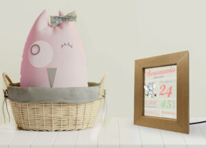 Επιτραπέζια κορνίζα Led - Γέννησης(Ελεφαντάκι) - Image 4