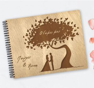 Ξύλινο Άλμπουμ Φωτογραφιών "Δέντρο της ζωής"