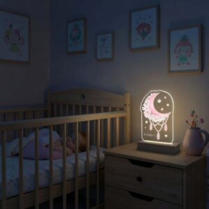 Φωτιστικό Led - Moon & Wings