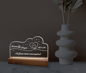 Φωτιστικό Led "Two hearts" - Image 2