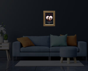 Επιτοίχια κορνίζα Led - Photograph(Heart) - Image 2