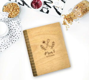 Ξύλινο Βιβλίο Συνταγών R33 - Image 2