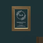 Επιτοίχια κορνίζα Led - Flowers