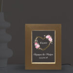 Επιτραπέζια κορνίζα Led - Σ' αγαπώ