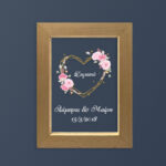 Επιτοίχια κορνίζα Led - Σ' αγαπώ