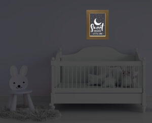 Επιτοίχια κορνίζα Led - Sweet dreams little one - Image 3
