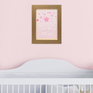 Επιτοίχια κορνίζα Led - Stars( Pink) - Image 2