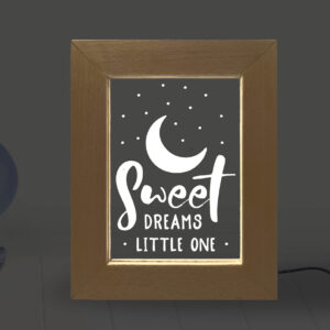 Επιτραπέζια κορνίζα Led - Sweet dreams little one