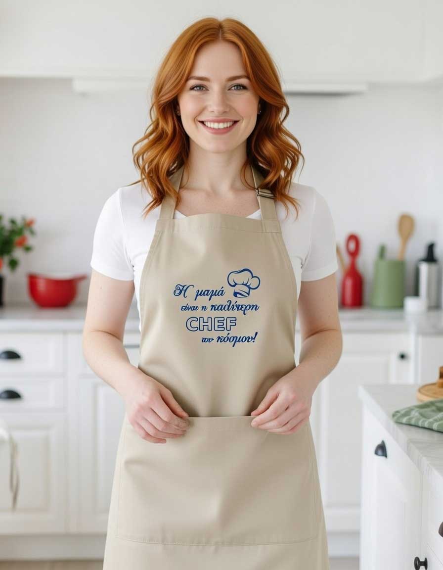 ποδιά μαγειρικής καλύτερη σεφ Ποδιά Μαγειρικής - Καλύτερη Chef (Μαμά) - Image 1
