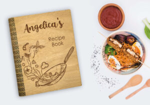 Ξύλινο Βιβλίο Συνταγών R40 - Image 2