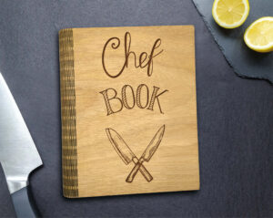 Ξύλινο Βιβλίο Συνταγών R38 - Image 2