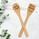 Σετ Κουτάλα & Σπάτουλα -Queen of the Kitchen (Δυνατότητα Προσωποποίησης)