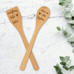 Σετ Κουτάλα & Σπάτουλα - Everything taste better...when we cook together!