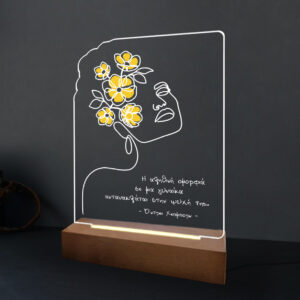 Φωτιστικό Led - Woman (Yellow)