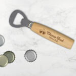 Ξύλινο Ανοιχτήρι-Cheers Dad "όνομα" (Δυνατότητα προσωποποίησης)