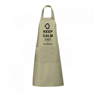 Ποδιά Μαγειρικής - Keep Calm DAD is cooking - Image 2