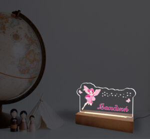 Φωτιστικό Led - Νεράιδα(ροζ) - Image 2