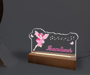 Φωτιστικό Led - Νεράιδα(ροζ)