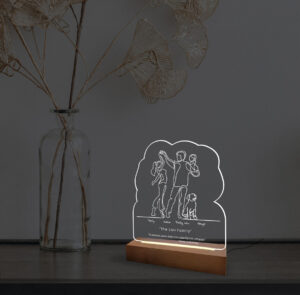 Φωτιστικό Led - Our Family (baby&dog) - Image 2