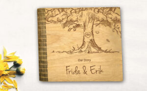 Ξύλινο βιβλίο ευχών - Tree of Life - Image 2