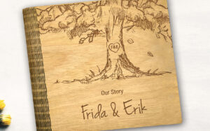 Ξύλινο βιβλίο ευχών - Tree of Life - Image 3