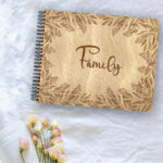 Ξύλινο Άλμπουμ Φωτογραφιών - Family (Flowers)