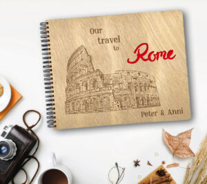 Ξύλινο Άλμπουμ Φωτογραφιών "Rome"