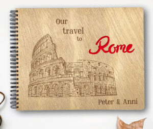 Ξύλινο Άλμπουμ Φωτογραφιών "Rome" - Image 2