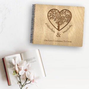 Ξύλινο Άλμπουμ Φωτογραφιών - Tree of life(heart) - Image 2