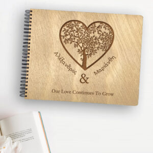Ξύλινο Άλμπουμ Φωτογραφιών - Tree of life(heart)