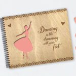 Ξύλινο Άλμπουμ Φωτογραφιών - Ballarina (2)