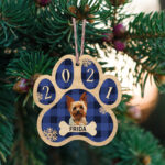 Ξύλινο Στολίδι - Σκύλος (ch141)