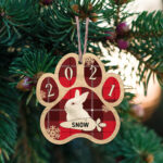 Ξύλινο Στολίδι - Κουνέλι (ch143)